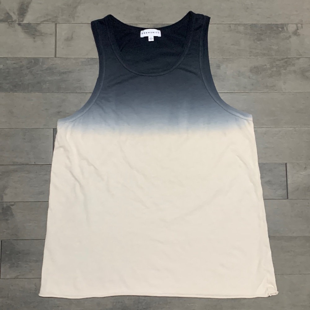 Community Tank Top - Grey/Ivory - Small